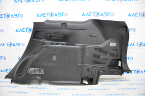 Capacul arcului drept Toyota Highlander 14-19 negru, zgâriat, uzat