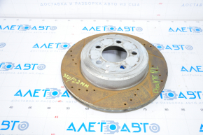 Placa de frână spate stânga Dodge Challenger 09- neoriginală, 320mm, grosime 22mm