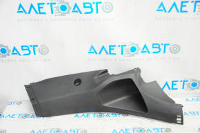 Capacul spate al stâlpului drept inferior Ford Focus mk3 11-18 4d negru, zgârietură