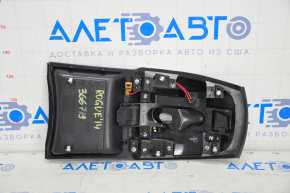 Накладка шифтера КПП Nissan Rogue 14-16 черн, царапины