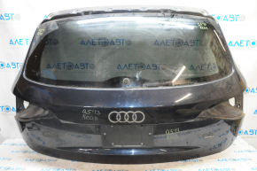 Ușa portbagajului goală cu geam Audi Q5 8R 09-17 albastru W1/X5R, cipuri tăiate