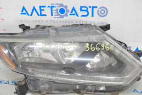 Far dreapta față Nissan Rogue 14-16, gol, halogen, benzina