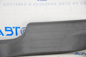 Capac prag interior spate stânga Nissan Rogue 14-20 negru, zgârieturi