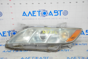 Фара передняя левая Toyota Camry v40 07-09 голая, hybrid, галоген, под полировку