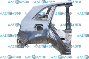 Aripa spate dreapta Audi Q5 8R 09-17 albastru W1/X5R, pe caroserie.