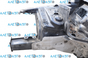 Partea din față dreapta a Audi Q5 8R 09-17 albastru W1/X5R pe caroserie