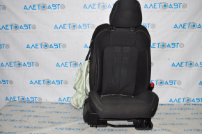 Scaun de pasager Ford Mustang mk6 15- airbag, cupé, material textil, manual, deteriorat.