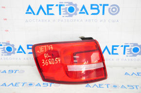 Lampa exterioară aripă stângă VW Jetta 15-18 SUA, halogen, luminos