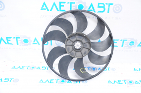 Paletele ventilatorului de răcire drept al Nissan Leaf 11-17 cu 9 palete, crăpat