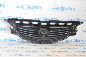 Решетка радиатора grill Mazda 6 13-17 в сборе со значком