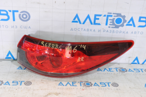 Lampa exterioară aripă dreapta Mazda 6 13-15 SUA, facelift, incandescentă