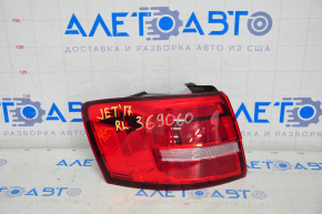 Lampa exterioară stânga VW Jetta 15-18 SUA, halogen, luminos