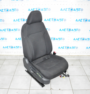 Scaun de pasager pentru VW Jetta 11-18 SUA fără airbag, manual, material textil negru, substanță chimică