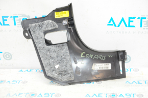 Capacul amortizorului frontal stânga jos Jeep Compass 11-16 negru, uzat