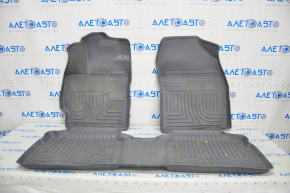 Set de covorașe pentru Toyota Prius 30 10-15, cauciuc, gri, HUSKYLINERS