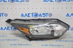 Far dreapta fata goala Honda HR-V 16-22 halogen, suport rupt, fisura, necesita polizare.