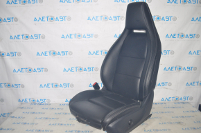 Водительское сидение Mercedes CLA 14-19 с airbag, электрическое, кожа черная, Comfort pkg