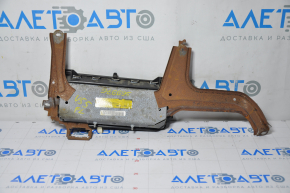 Подушка безопасности airbag коленная водительская левая Toyota Camry v55 15-17 usa черн, ржавый пирапатрон, царапины