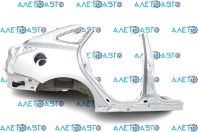 Aripa spate dreapta Ford Focus mk3 11-18 4d bej, cu stâlp central.