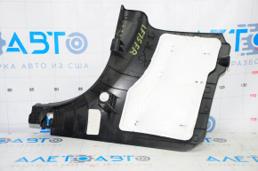 Capacul suportului frontal dreapta de jos Hyundai Sonata 15-19 negru, suport rupt