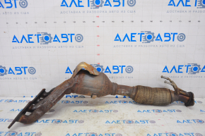 Коллектор выпускной с катализатором Ford Focus mk3 11-16 2.0,ржавый