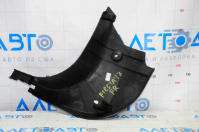 Capacul suportului frontal dreapta inferioara Ford Fiesta 11-19 negru, suport rupt