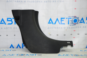 Capacul suportului frontal dreapta inferioara Nissan Versa Note 13-19 negru, zgarieturi