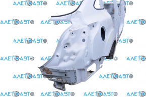 Aripa spate dreapta a un sfert Ford Focus mk3 11-18 4d alb, pe caroserie