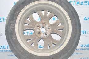 Roata R18 pentru Mitsubishi Outlander 16-21, tip 2, cu janta curbata, vopseaua s-a umflat.