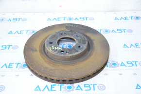 Placă de frână față dreapta Kia Sorento 16-20 320/28mm ruginită