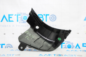 Capacul amortizorului frontal stânga inferior Subaru Forester 14-18 SJ negru, zgârieturi