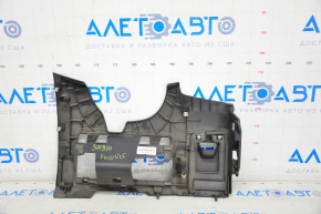 Накладка колени водителя под srs airbag Ford Focus mk3 13-18 черн, потерта