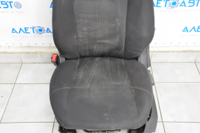 Scaun șofer Ford Focus mk3 15-18 restilizat, fără airbag, manual, material textil negru, necesită curățare chimică