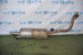 Silencer spate cu baie Toyota Prius V 12-17 cu lovituri.