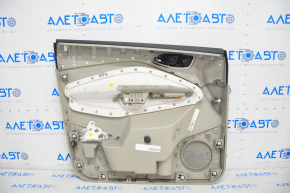 Capacul ușii, cartela din față dreapta Ford Escape MK3 13-16 pre-restilizare, bej.