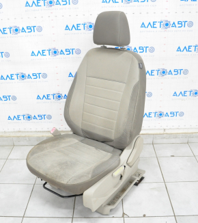 Scaun șofer Ford Escape MK3 13-19 fără airbag, manual, material textil bej, substanță chimică