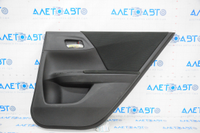 Capacul usii spate dreapta Honda Accord 13-15, catifea neagra, zgarieturi.