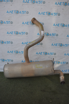 Silencer spate cu tanc Jeep Cherokee KL 14-18 2.4 1 teava, indoit