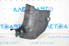 Capacul suportului frontal dreapta inferioara Nissan Rogue 14-20 negru, zgarieturi