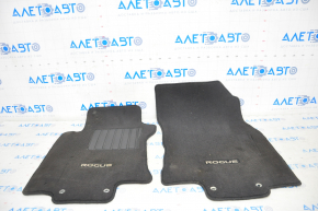 Set de covorașe Nissan Rogue 14-20, material textil, negru.