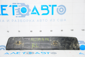 Накладка порога задняя левая внешняя Nissan Altima 13-18 черн, царапины