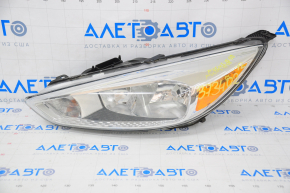 Far stânga față goală Ford Focus mk3 15-18 restilizat, halogen, luminoasă, pentru polizare.