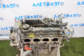 Motorul Hyundai Sonata 15-19 2.4 G4KJ 79k, benzină, compresia 8 atm, capacul este spart.