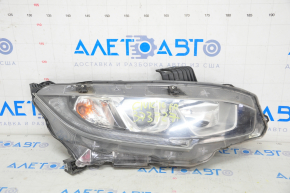 Far dreapta fata goală Honda Civic X FC 16-18, halogen, nisip.