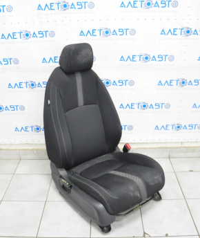 Scaun pasager Honda Civic X FC 16-18 4d fără airbag, manual, material textil negru, substanță chimică