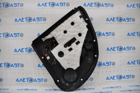 Capacul ușii, cartela din spate stânga Nissan Versa Note 13-19 negru, pentru geamul electric mecanic