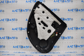 Capacul ușii spate dreapta Nissan Versa Note 13-19 negru, pentru geamul electric