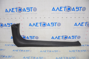 Capacul pragului din față dreapta interior Infiniti JX35 QX60 13- negru, tip 2, uzat