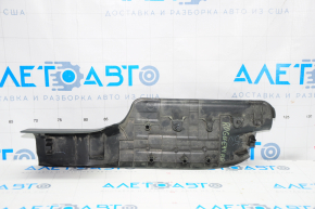 Capac prag interior spate dreapta Nissan Rogue 14-20, neagra, zgarieturi