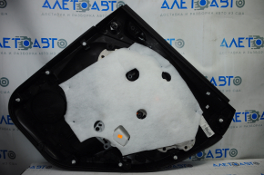 Capacul usii spate stanga Ford Escape MK3 13-16, negru cu insertie neagra din plastic, cotiera din piele, sub difuzor.